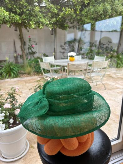 Beautiful Jacques Vert green occasion hat