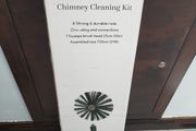 De Vielle Chimney Cleaning Kit, new in unopened box