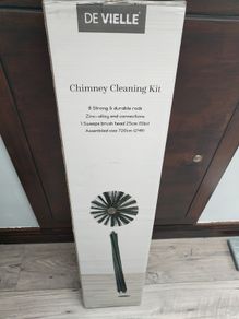 De Vielle Chimney Cleaning Kit, new in unopened box