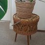 Vintage plant stand french Image 4