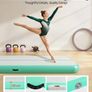 5M Inflatable Gymnastics Air Mat 20 cm Thick With Electric Pump Image 2
