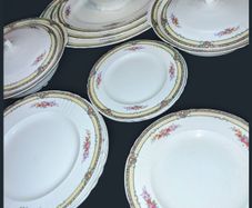 Elegant 1930s Myott dinner set