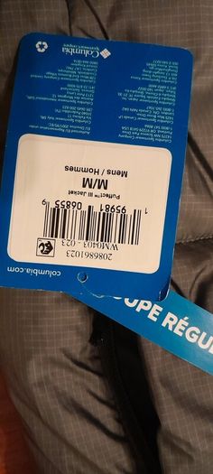 new columbia mens jacket size M