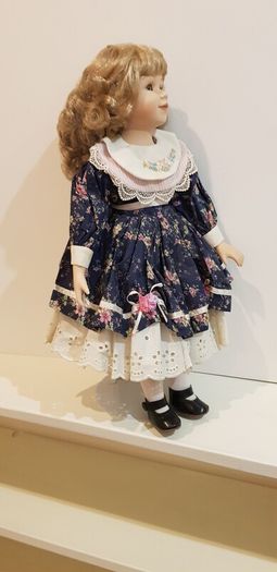 Vintage porcelain doll