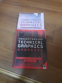 Understanding Technical Graphics book and workbook.
