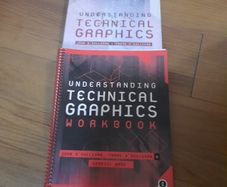 Understanding Technical Graphics book and workbook.