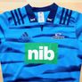 Mint 2018 Auckland Blues Adidas Rugby Jersey Size L Image 2