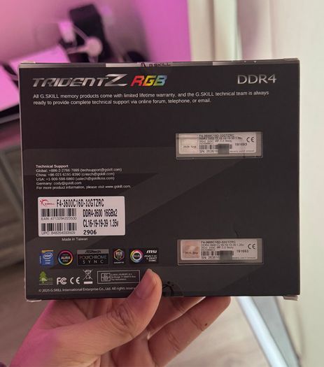 32 Gb Ram Kit - Rgb Gaming - Brand New (sealed)