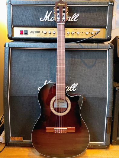 Ibanez acoustic classical guitar