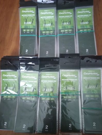 Method Feeder rigs with bait sting
