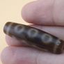 Vintage 5 Eyes Himalayan Tibetan Agate Dzi Bead Amulet Image 4