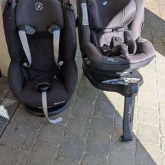 x2 infant / toddler car seas - Joie i-spin 360 & Maxi Cosi TOBI