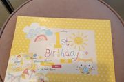 1st birthday  Hallmark party kit