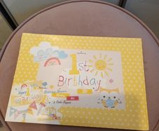 1st birthday  Hallmark party kit