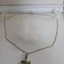 Silver cross and chain Image 3