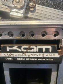 Kam Kx1600 Power Amp