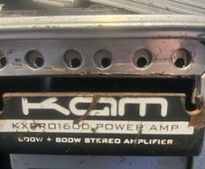 Kam Kx1600 Power Amp