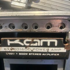 Kam Kx1600 Power Amp