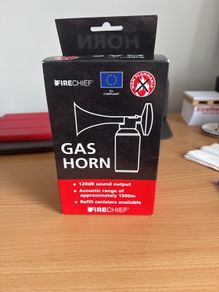 GAS Horn (for fore emergencies)