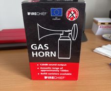 GAS Horn (for fore emergencies)