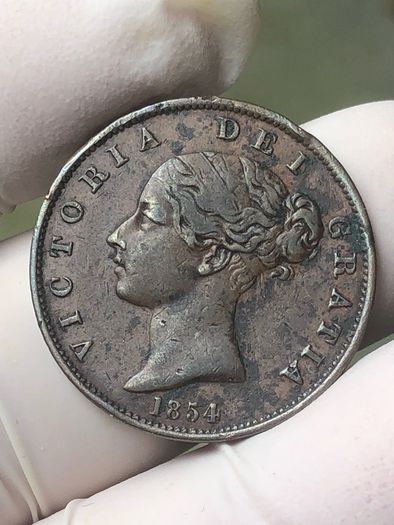 Great Britain 1/2 Penny 1854