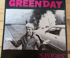 green day - saviors - Pink/Black Marbled vinyl