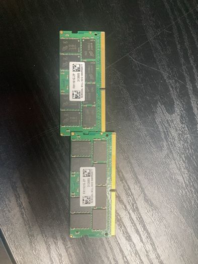 2 16gb sticks of sodimm ddr 4 ram
