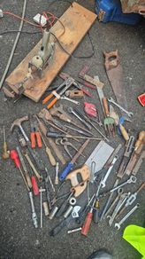 Classic vintage old tools