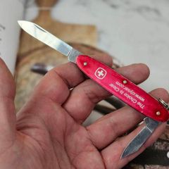 Vintage Wenger Patriot Alox 85mm Swiss Army Knife Rare Retired Collectable