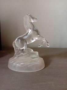 Glass Horse Ornament