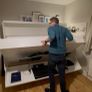 Double Murphy Desk Bed (Hidden Bed) Image 2