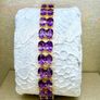 Amethyst Double Row Bracelet Image 9