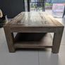 Rustic industrial coffee table Image 8