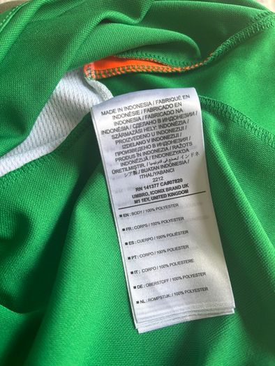 Official Umbro Republic of Ireland Home Jersey 2022