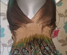 BNWT Made in France Beautiful No Name halter top size UK 10 EUR38 Postage included