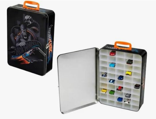 Hot Wheels Gorilla Storage Tin Brand New Sealed Hot Wheels metal storage carrying case for up to 50 cars