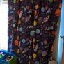 curtains space themed Image 2