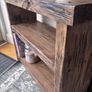 New Barnwood Style Chunky Sofa Side/End Table Image 9