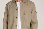 Calvin Klein Tan Overshirt - Medium
