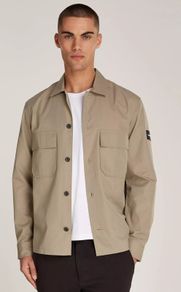 Calvin Klein Tan Overshirt - Medium