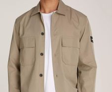 Calvin Klein Tan Overshirt - Medium