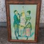 framed advertising Alderdice & Duncan ,newery ireland irish whiskey, few marks on picture,sold as seen ,nice in any home bar or man cave pub restaurant etc,,cme from closed down pub, abit faded etc ,see pictures for condition, sold as seen Image 8