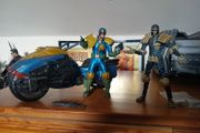 Mezco one:12 Judge Dredd with Lawmaster + Judge Death