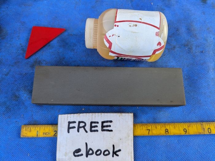Fine Sharpening Stone by Carborundum