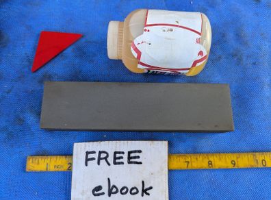 Fine Sharpening Stone by Carborundum