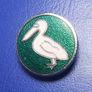 Northern Ireland Blood Transfusion Service (NIBTS) - blood donor pelican badge (1960's / 1970's) Image 2