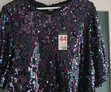 PRIMARK sparkly sequinned top Sz 16 - Bnwt Rrp 20