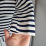 Bershka Navy & White Blazer Size Small Image 4