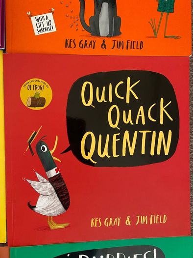 childrens books - 6 x oi dog series