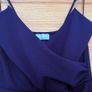 Navy long Dress size uk 8 Image 2